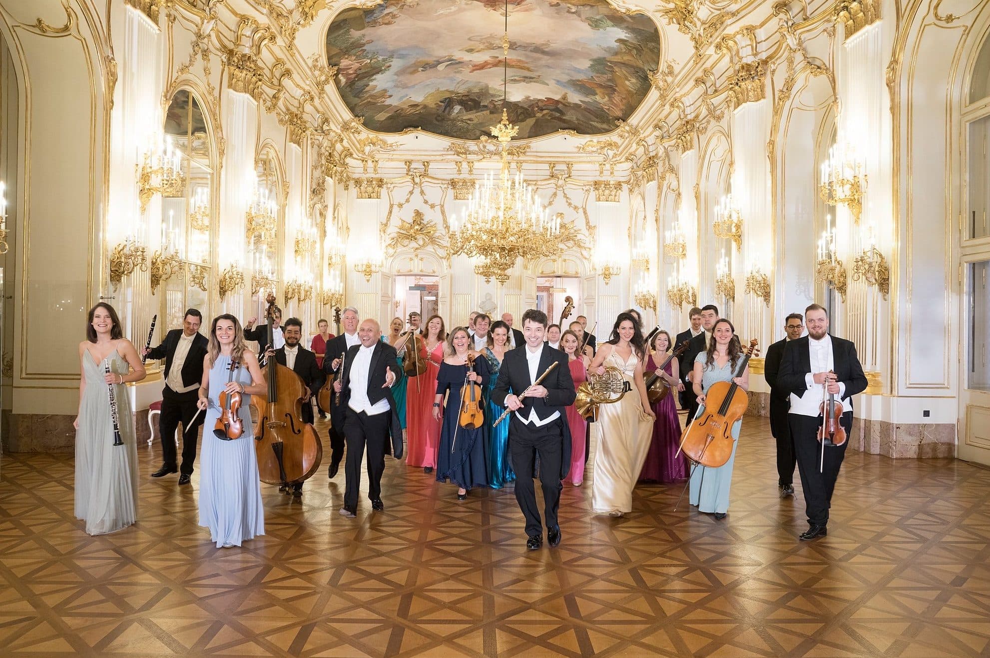 The Schönbrunn Palace Orchestra in the Great Gallery of Schönbrunn Palace